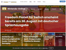 Tablet Screenshot of nintendo-online.de